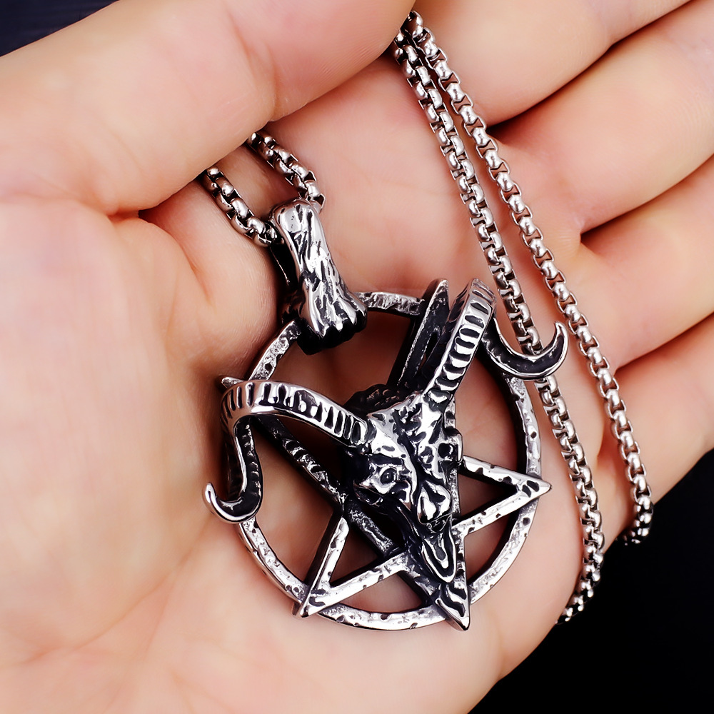 silver Great demon lord steel chain