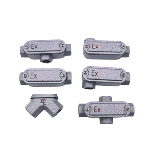 G3/4 anit ระเบิดชนิดอลูมิเนียมอัลลอยด์กล่องแยกสายป้องกันอดีตระเบิด - Product Image 1