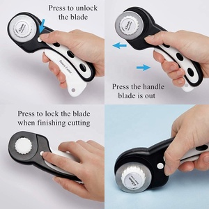 45mm生地円形キルティングパッチワークレザークラフトカッティングペーパーカッターツールロータリーカッター - Product Image 4