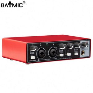Interfaz de audio udio nterface 48V 2ut UT omputer, interfaz de grabación USB - Product Image 1