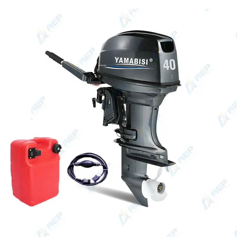 Garansi 1 Tahun YAMAHA Cocok 40HP Mesin Perahu Poros Panjang Marine Outboard