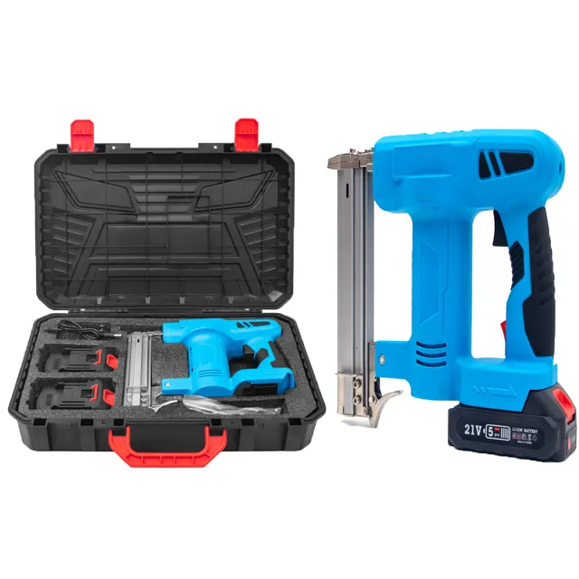 Household use 21V cordless nail gun Portable electrical tools roofing nail gun drive fastening nail gun