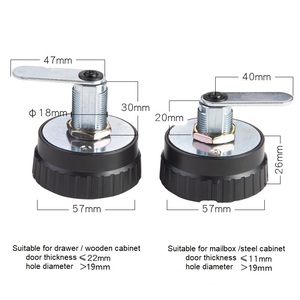 密码键组合邮箱锁柜锁 - Product Image 4