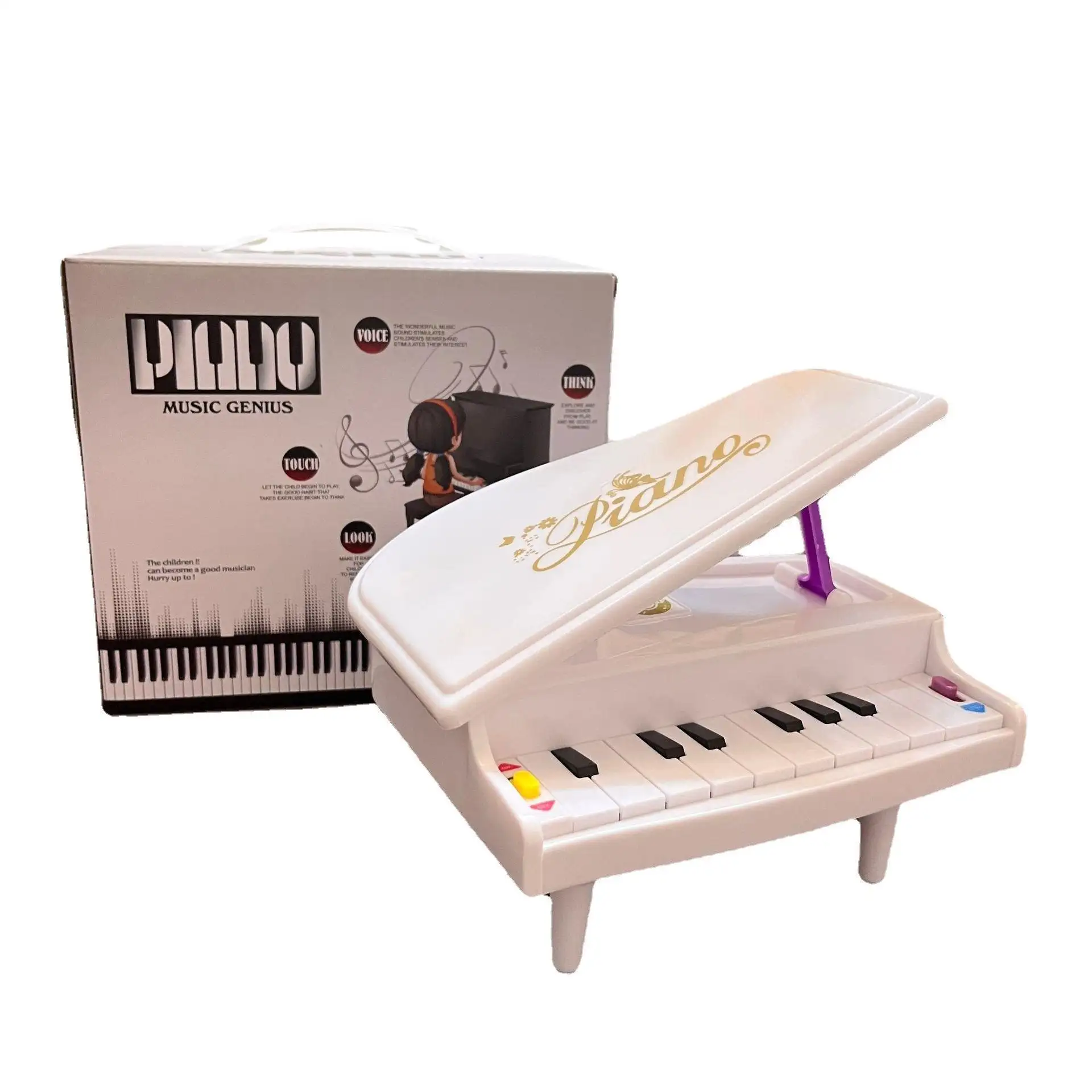 Hoye Crafts Kinder Klavier Tastatur Musikspiel zeug Musik instrument Spielzeug Klavier für Baby Kleinkind Kinder Lernspiel zeug