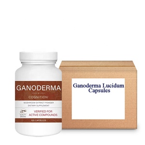Nhà Máy Bán buôn số lượng lớn 120 viên nang <span class=keywords><strong>Ganoderma</strong></span> lucidum chiết xuất viên nang Reishi Nấm viên nang - Product Image 5