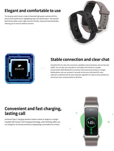 Huawei TalkBand B7 Smart Bluetooth Earphone, Fitness Tracker with Heart Rate Monitoring for <strong>Running</strong> - Product Image 6