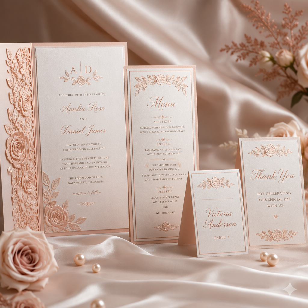 Pearl White Rose Gold