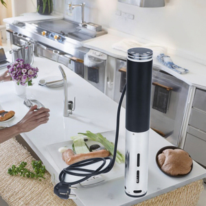 เครื่องปั่นดิจิตอล1400W, เครื่องปั่นพร้อมหม้อหุงข้าวอัจฉริยะจอแสดงผล LED แบบพกพาอุณหภูมิต่ำได้รับการออกแบบใหม่ - Product Image 5