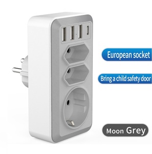 Wall <strong>Socket</strong> <strong>With</strong> Switch <strong>Multi</strong>-<strong>function</strong> Travel Charger HOT <strong>Usb</strong> Power Interface Plug - Product Image 6