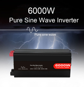 Inversor de onda sinusoidal pura monofásica, 12v, 220v, 6000w con inversor de potencia CE de 6000w, entrada de 12v, salida de 230v - Product Image 2