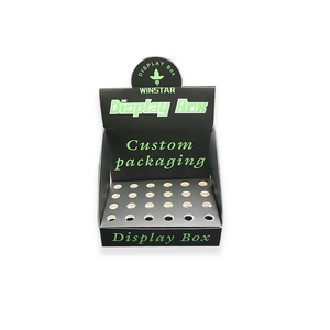 Toptan karton teşhir kutuları ön rulo ekran ambalaj Pop Top sigara plastik tüpler kağıt teşhir standı kutu - Product Image 2