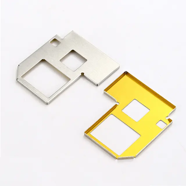 Tùy chỉnh Nickel bạc kim loại che chắn tinplate trường hợp điện thoại di động EMI RF che chắn CNC gia công dây EDM nhanh chóng chuốt