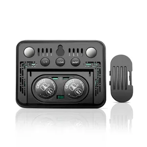 Đầy màu sắc kỹ thuật số hộ gia đình Nhiệt kế ẩm kế chính xác trong nhà nhựa đo mét cao thấp nhiệt độ độ ẩm ghi âm - Product Image 3