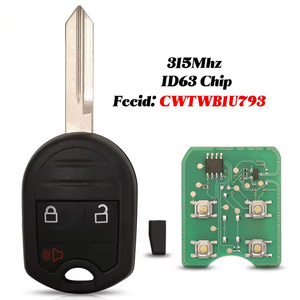 คีย์2 + 1ปุ่ม315MHz 63 80-bit ชิพ J40ของแท้สำหรับ CWTWB1U793ขอบ D - Product Image 5