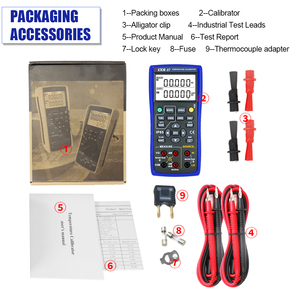 VICTOR 07 Temperature Calibrator with Highest Accuracy Is 0.05% Displayed As 5 Digits - Product Image 3