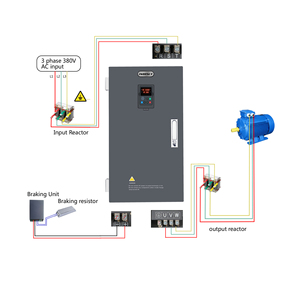 High Performance 3 Phase 132KW/160KW VFD <strong>Vector</strong> <strong>Control</strong> AC Drives <strong>Variable</strong> Frequency Frequency Converters - Product Image 5
