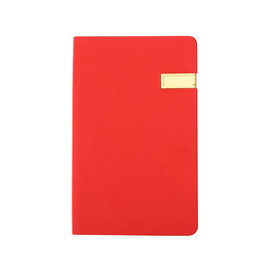 A5 Pu cuero Simple logotipo personalizado Steno encuadernación cuaderno diario planificador con disco flash USB para nuevos artículos más de tendencia - Product Image 3