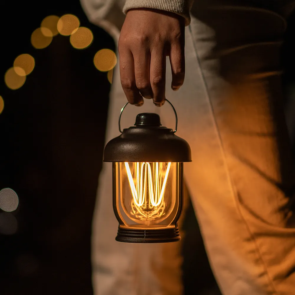 Waterproof camping lanterna potável camping lâmpadas outdoor camping luz
