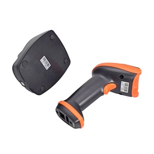 Lector de código de barras inalámbrico 1D 2D con detección automática, escáner de código de matriz de datos, lector de Android con base de carga - Product Image 5