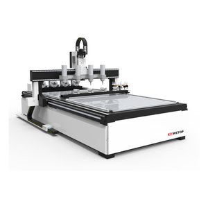 Wetop <strong>6</strong>-Spindle Multi-Head <strong>Rotary</strong> Wood <strong>CNC</strong> Milling Machine 4 Axis Competitive Price Mach3 <strong>DSP</strong> <strong>Control</strong> System Wetop Wood <strong>Router</strong> - Product Image 1