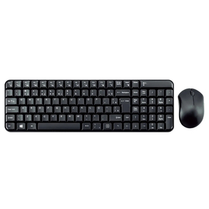 Factory <strong>Custom</strong> Spanish French Arabic 104 <strong>Keys</strong> Slim Thin 2.4G Office Wired Wireless <strong>Keyboard</strong> and Mouse Kit Combo for <strong>Computer</strong> PC - Product Image 1