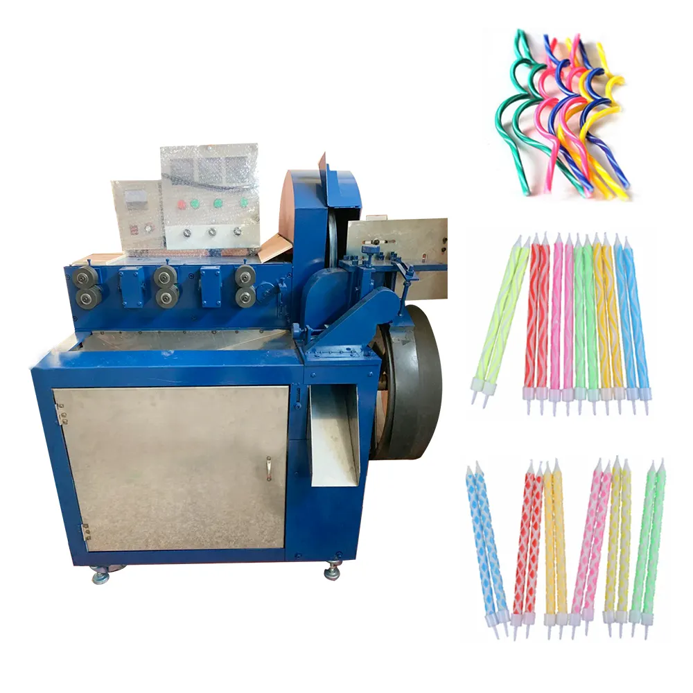 Yiwu Factory Price 2019 New Industrial Small Automatic Pillar Diamond-Shaped Birthday Candles Making Machine