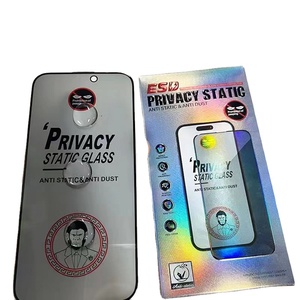 Hızlı teslimat ekran koruyucu Anti statik tam kapak temperli cam iphone X 11 12 1315 pro max ekran koruyucu gizlilik - Product Image 1