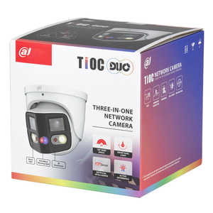 DH-IPC-PDW3849-A180-AS-PV güvenlik IP kamera yeni kamera telefon 2X4MP TIOC göz küresi Wizsense ağ kamerası ile bağlayın - Product Image 1