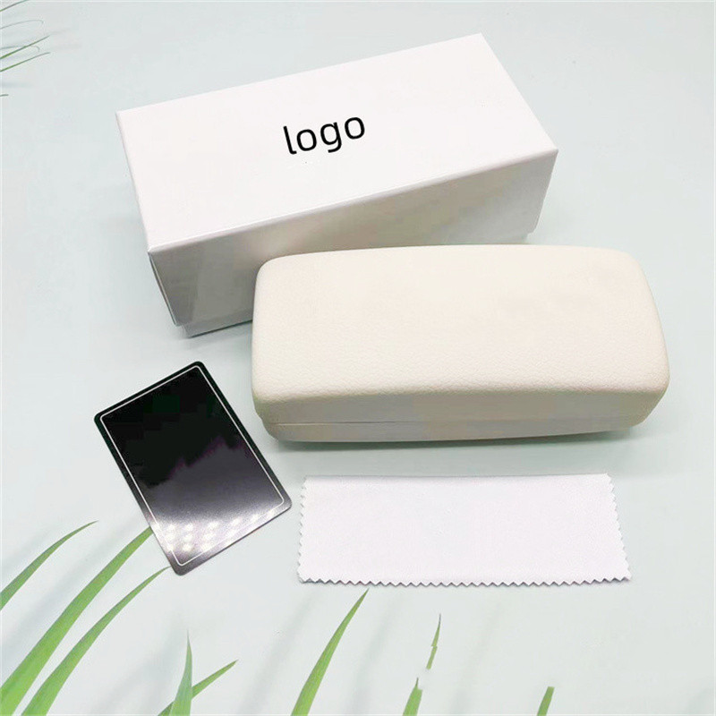 Set 8-fan sijia white eyeglass case