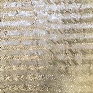 Custom Fashion <strong>Design</strong> French Herringbone <strong>Pattern</strong> 5mm Round Matte Sequins Mesh Tulle <strong>Net</strong> Herringbone Fabric for Party Clothes