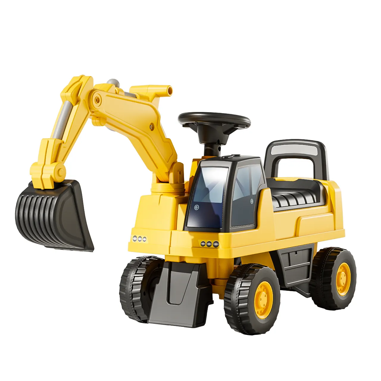 2024 yeni oyuncak Mini traktör çocuklar için çocuk oyuncağı arabalar için araba Mini traktör binmek sürgülü çocuklar için sürücü