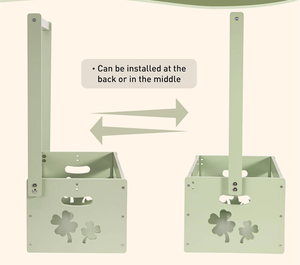 Tùy chỉnh bằng gỗ bé tắm Crate với xử lý trong phong cách khác nhau, thuận tiện cho việc lưu trữ bé nguồn cung cấp trong thùng gỗ - Product Image 3