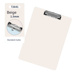Deli Hochwertige Beige A4 Platten halter Ordner Schiene Briefpapier Menü Student Schreiben Hartfaser platte Test papier halter Einfach