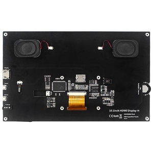 10.1 pollici Raspberry Pi 4B Touch Screen ip Display LCD capacitivo 1024x600 con supporto per altoparlante Monitor per Raspberry Pi 4B/3B + - Product Image 6