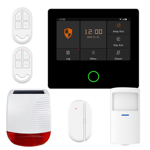 Sistema de alarma de seguridad para el hogar inalámbrico WiFi con pantalla táctil Red GSM y material ABS para seguridad de toda la casa - Product Image 2