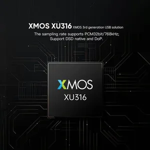 SML po100 Pro USB giao diện kỹ thuật số mqa giải mã xoms xu316 DSD64 quang đồng trục dsd512 I2S đầu ra 32bit 768kHz cho ps5 chuyển đổi - Product Image 6