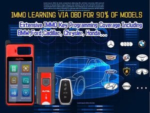 Evrensel anahtar jeneratör aracı kiti Autel MaxiIM KM100 otomatik VIN IMMO öğrenme anahtar programlama makinesi