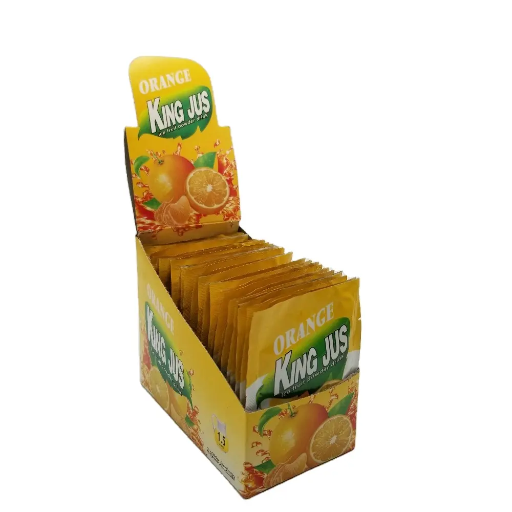 Concentrado de la bebida con sabor a fruta en polvo 9g para 1,5 L jugo de naranja en polvo