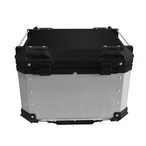 オートバイテールボックストランク45L/55L/65Lクイックリリースアルミニウム合金テールボックス - Product Image 4