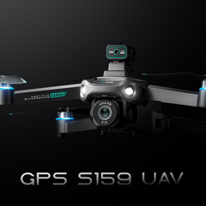 S159 FPV GPS Quadcopter Drone 4KHD çift kameralar dayanıklılık engel kaçınma LED dokunmatik büyük ekran uzaktan RC Drone - Product Image 6