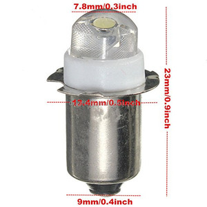 P13.5S E10 <strong>Led</strong> Bulb 3V 6V 9V Indicator signal Replacement Torches <strong>LED</strong> Flashlight Bulb