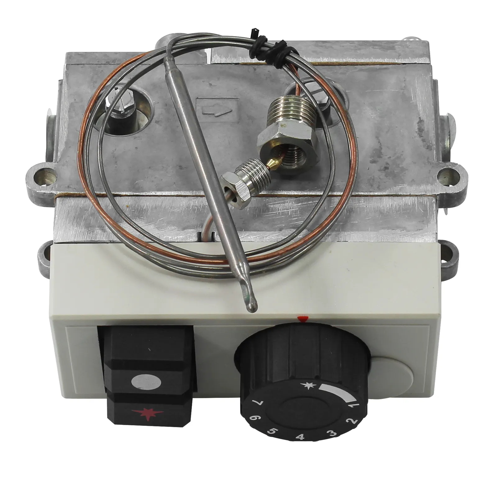 Vanne de commande de thermostat de gaz propane, modèle 710 vanne de commande de thermostat de friteuse à gaz minisit