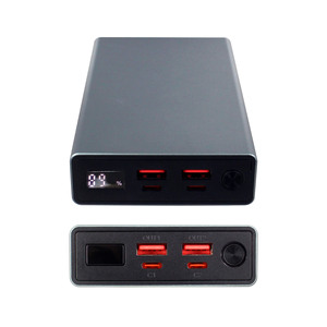 新しいデザインCE/FCC/RoHS PD65W 4ポート出力ラップトップパワーバンクデジタルディスプレイ付き - Product Image 5
