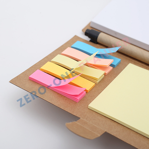 Juego de papel de notas pequeñas al por mayor personalizado con bolígrafo Mini Bloc de notas de índice y Bloc de notas autoadhesivo Bloc de notas - Product Image 3