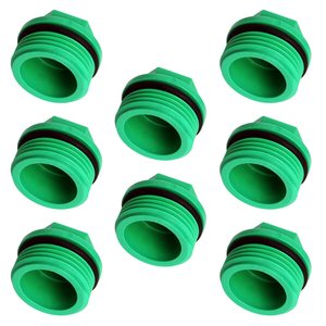 Mükemmel ulaşım fabrika Haisha PPR uydurma DN20x1/2 erkek konu filtre uç kapağı plastik tüp eriyebilir fiş - Product Image 3
