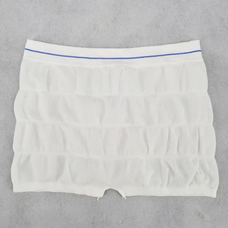 Cueca boxer descartável, roupa íntima barata descartável, alta elasticidade, oem