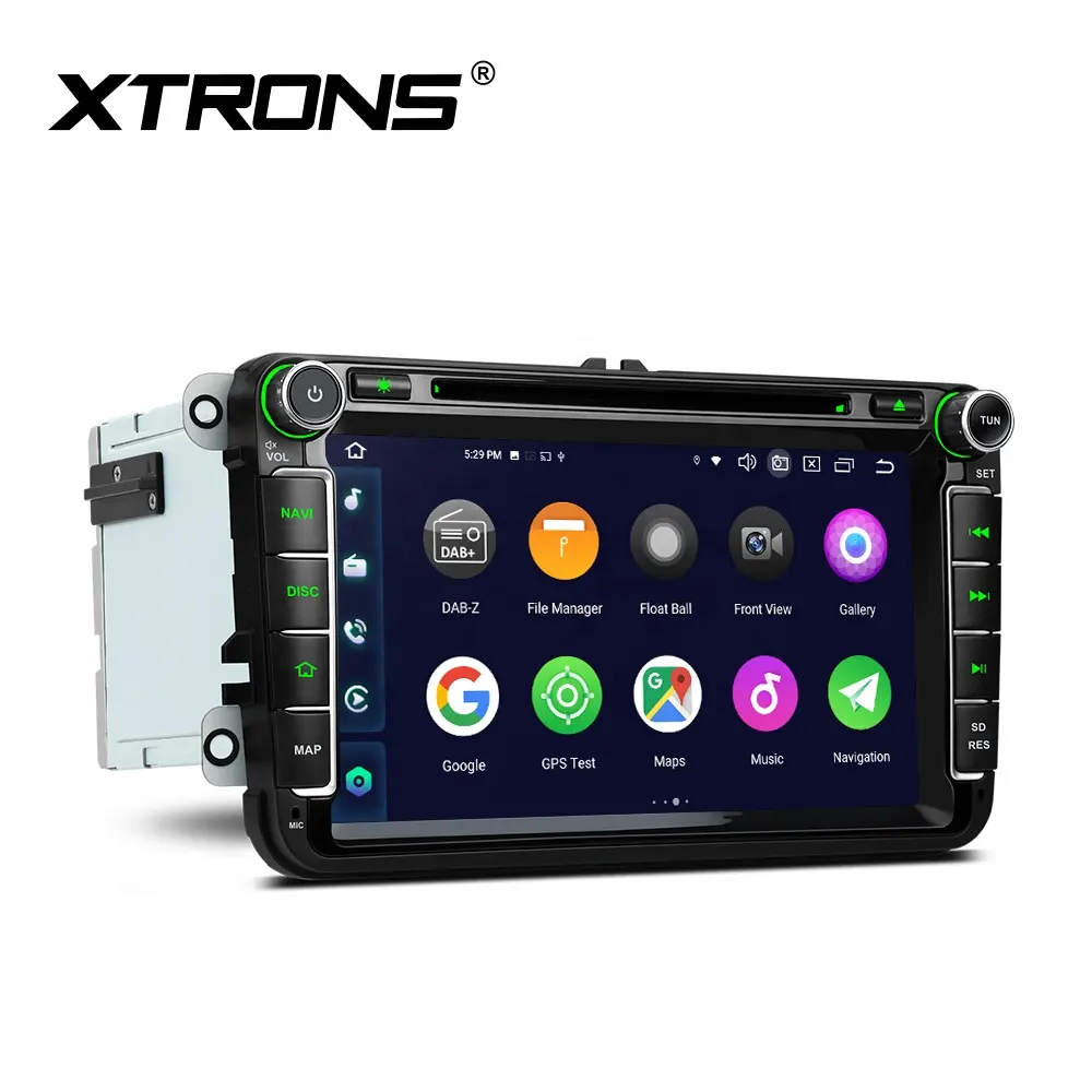 XTRONS 8 "Android 12G سيارة ستيريو سيارة لعب Android Autoradio عالمي 4G للغولف MK6 Passat B7 Skoda Octavia مقعد ليون