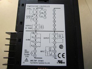 PXR9TAY1-8W000-<strong>C</strong>-<strong>a</strong> temperature control watch PLC <strong>programming</strong> RS485 communication for industrial control made <strong>in</strong> Japan - Product Image 2
