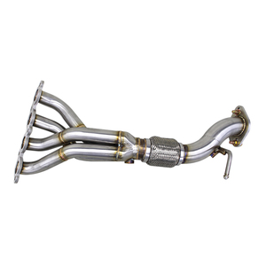 หัวท่อไอเสียสำหรับ MAZDA 3 Axela 1.5L/2.0L 2014-2023ท่อ SS304 4ถึง1ท่อร่วมไอเสียท่อไอเสียแบบแอคทีฟ - Product Image 1