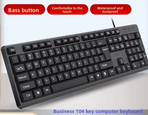 Wired Business Leather <strong>Keyboard</strong> K5C <strong>Notebook</strong> Desktop Computer Office Durable Wired <strong>Keyboard</strong> Source Factory Direct Supply - Product Image 4